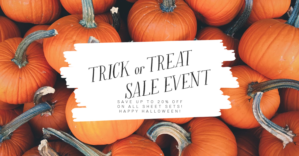 Halloween Sheet Sale